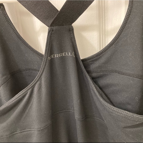 MERRELL SELECT WICK BLACK HALTER DRESS - size XS - Picture 4 of 7
